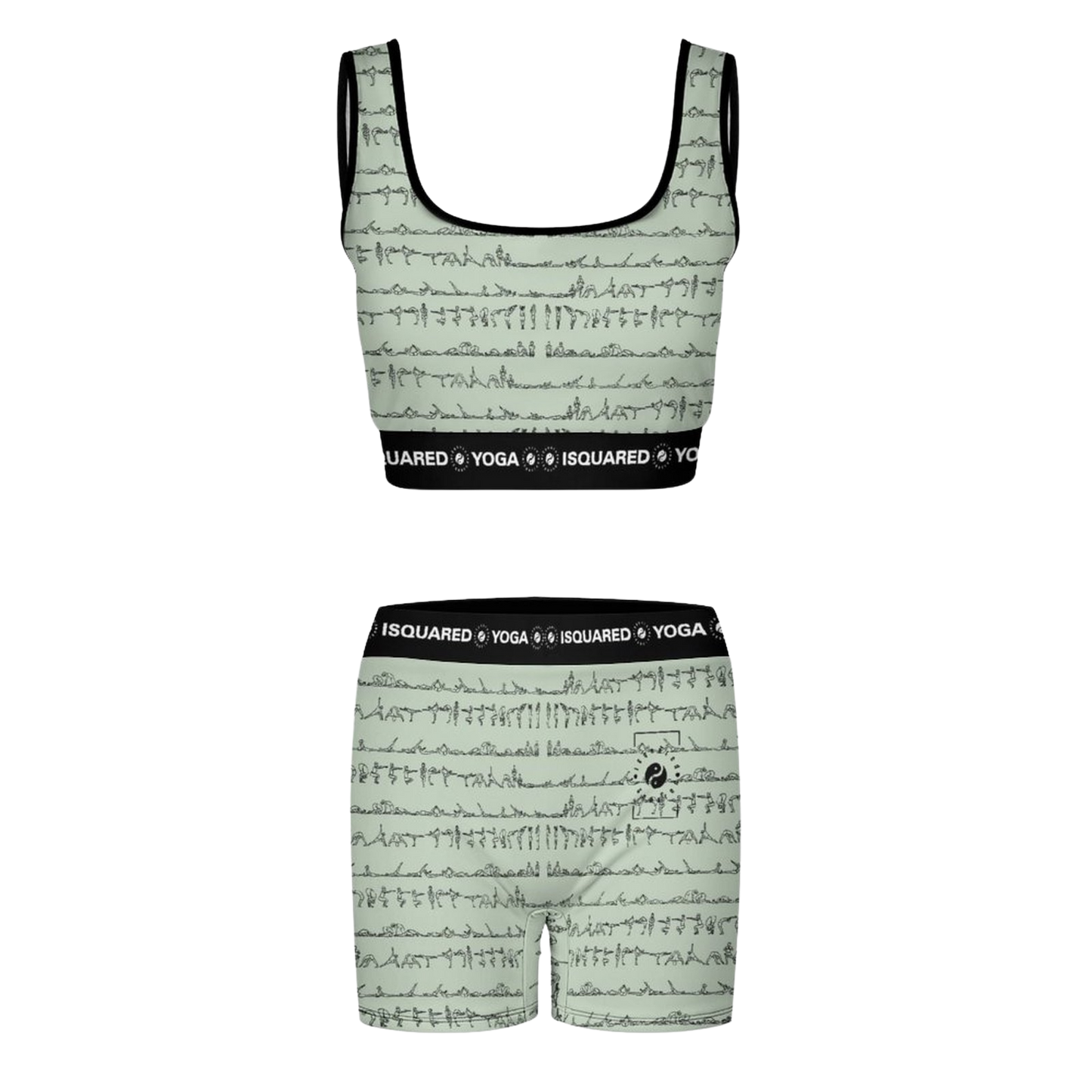 Bikram Pastel - iSquared Yoga Set