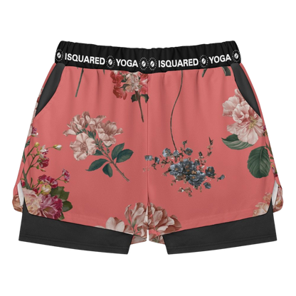 Botanicals - Comrpession Yoga Shorts