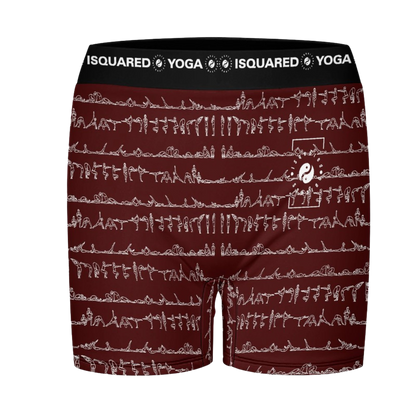 Bikram Ember - iSquared Yoga Shorts