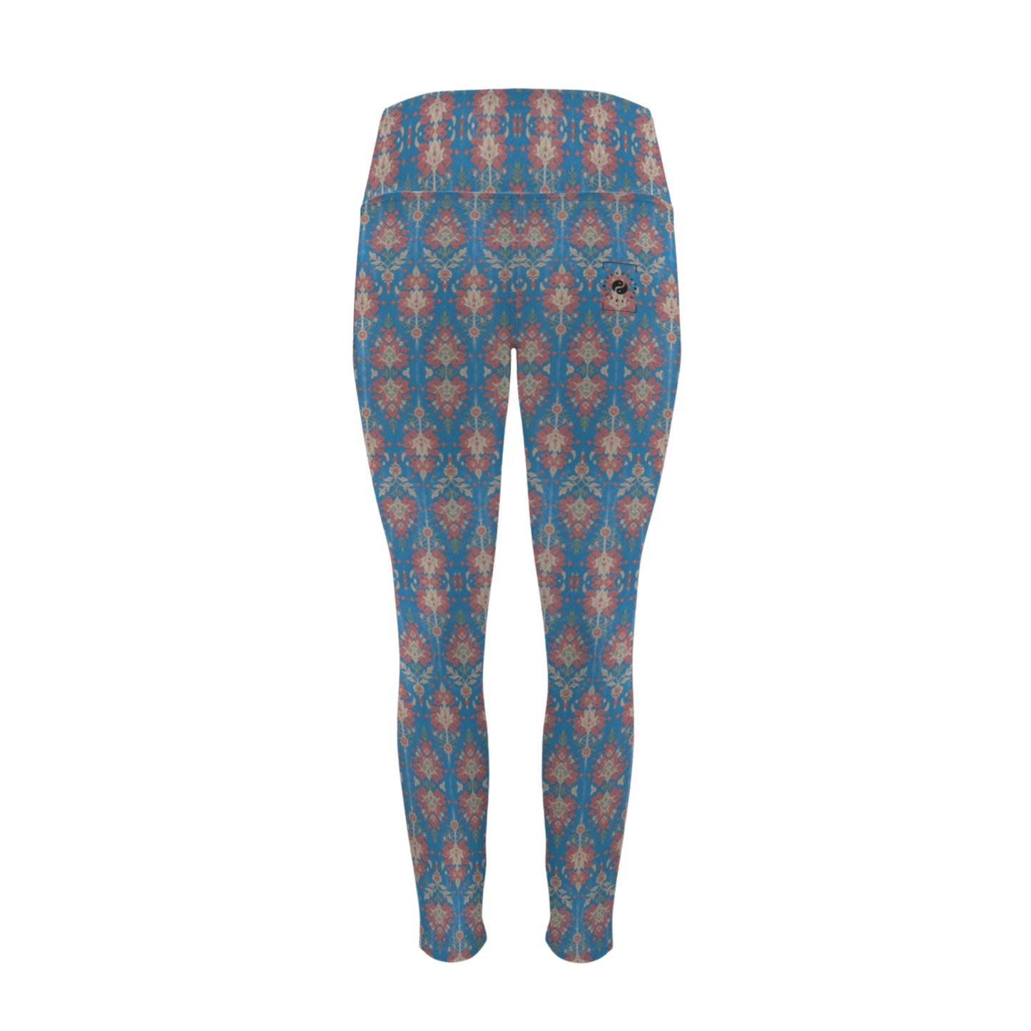 Jaipur Love iSquared Pocket Leggings with high-rise waistband, 4-way stretch fabric, and two side pockets