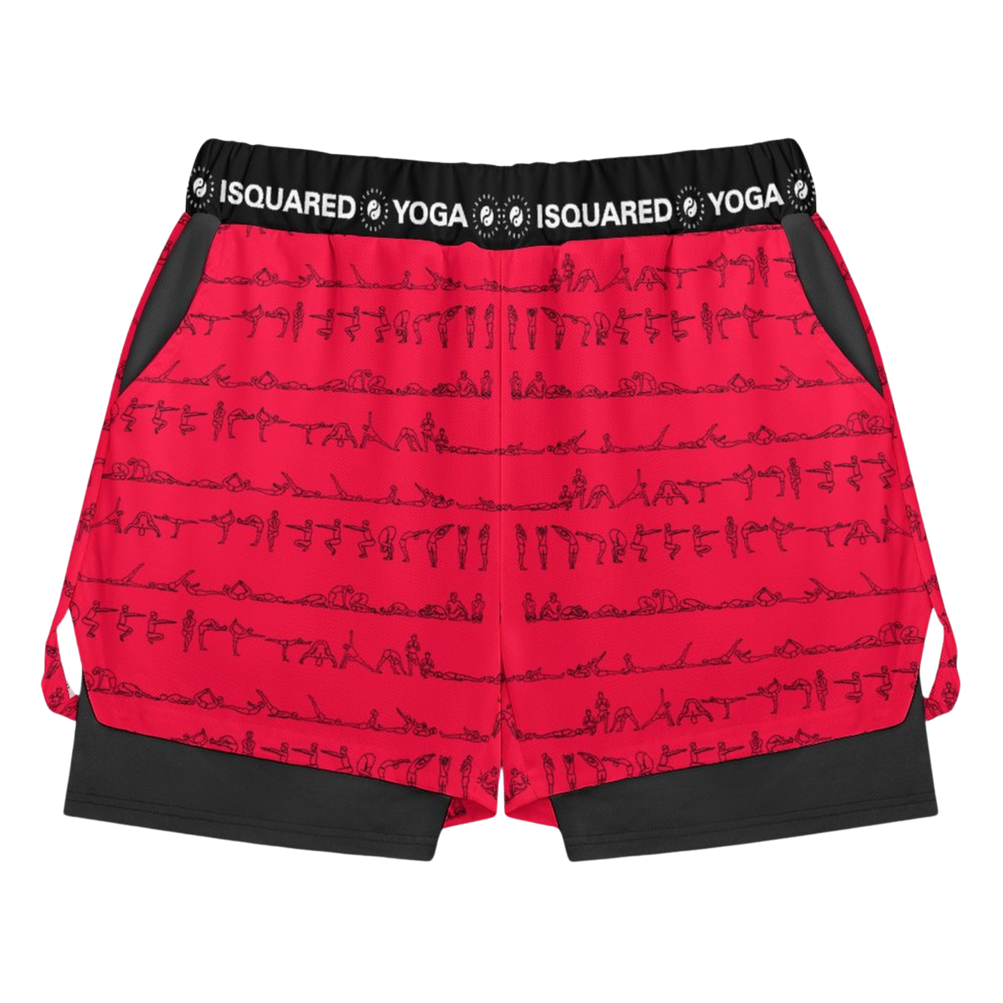 Bikram Series - Compression Yoga Shorts