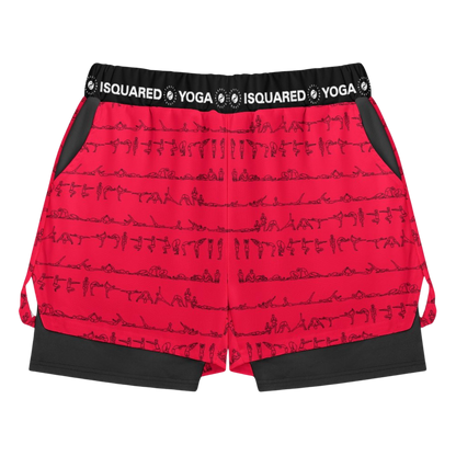 Bikram Series - Compression Yoga Shorts