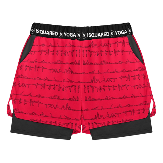 Bikram Series - Compression Yoga Shorts
