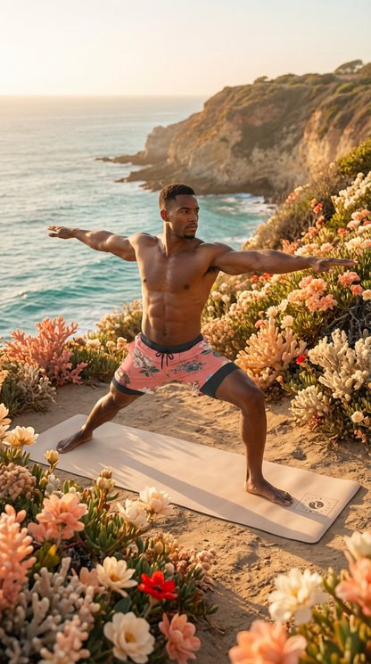 Botanicals - Comrpession Yoga Shorts