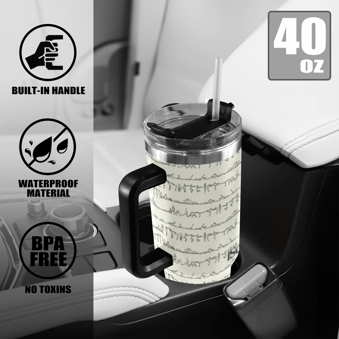 Bikram Series - iSquared Tumbler 40 Oz