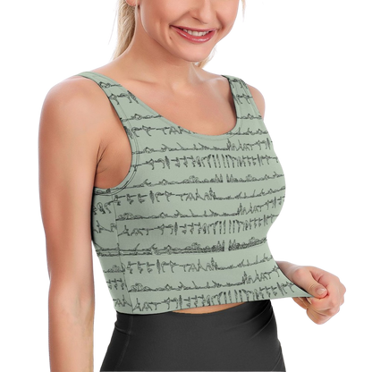 Bikram Pastel - iSquared Crop Top