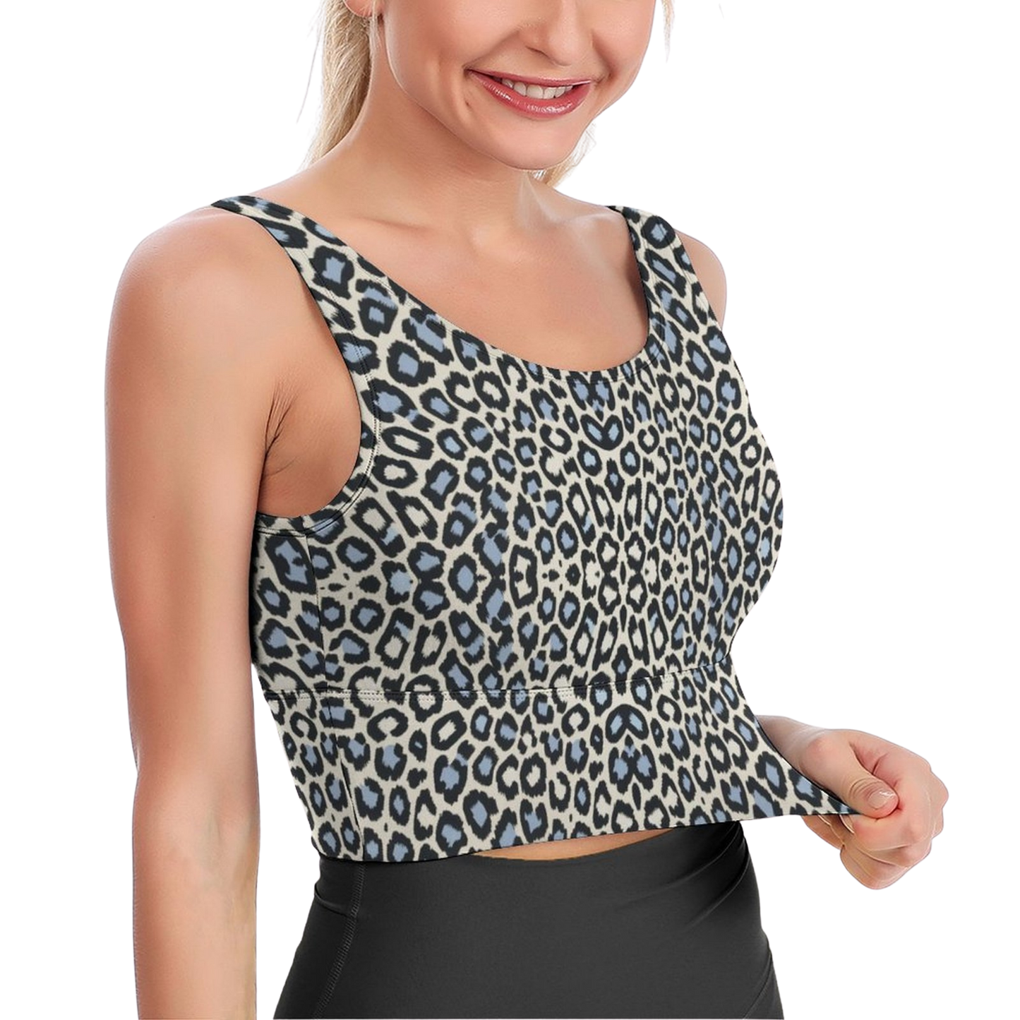 Wild Leopards - iSquared Crop Top