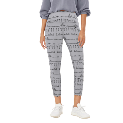 Bikram Pastel - iSquared Pocket Leggings