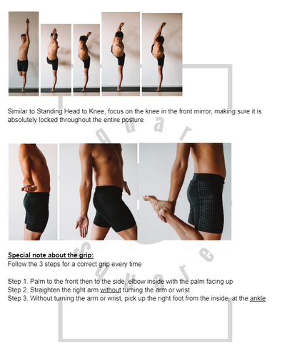 Hot Yoga 26+2 Practice Guide (Standing Series)