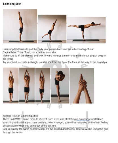Hot Yoga 26+2 Practice Guide (Standing Series)