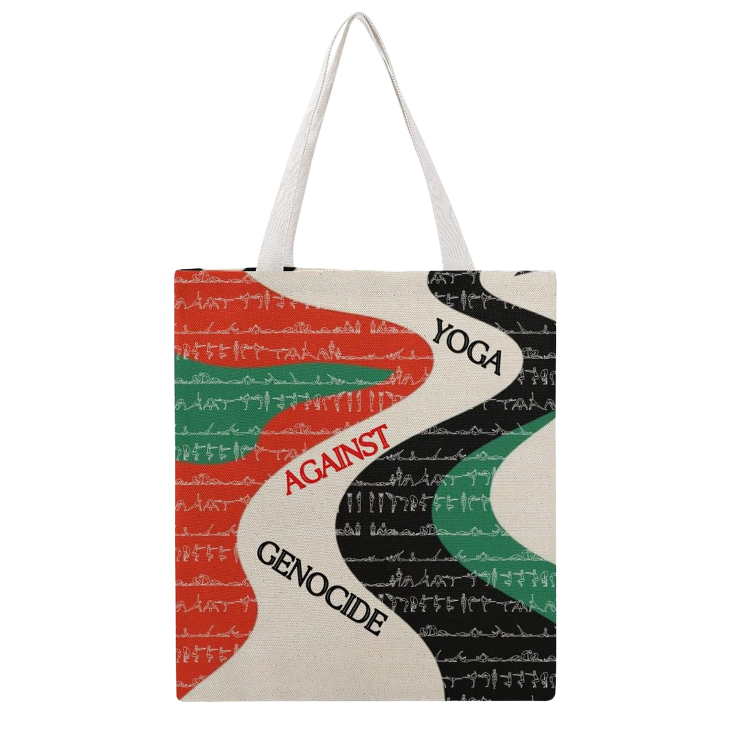 Yoga Against Genocide - iSquared Tote Bag
