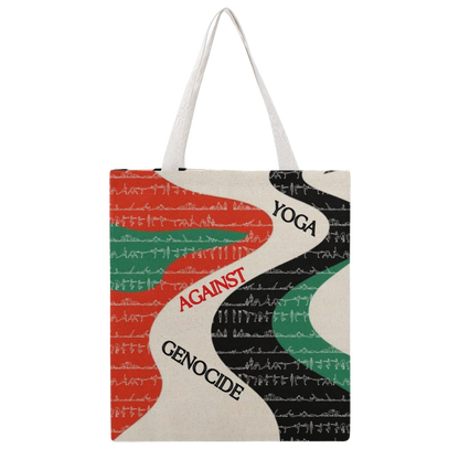 Yoga Against Genocide - iSquared Tote Bag